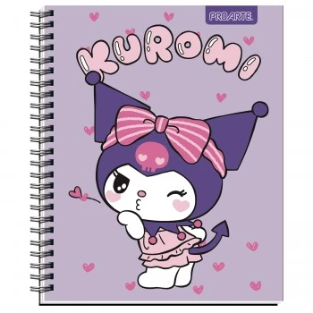 CUADERNO UNIVERSITARIO KUROMI 100 HOJAS 10 UNIDADES PROARTE 11