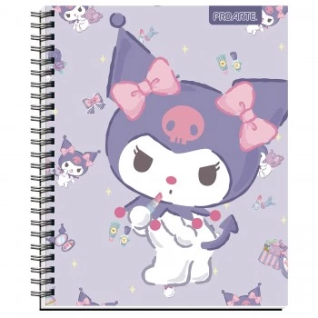 CUADERNO UNIVERSITARIO KUROMI 100 HOJAS 10 UNIDADES PROARTE 2