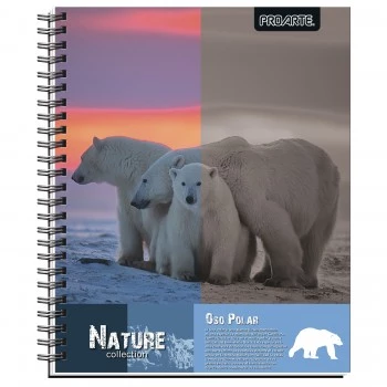 CUADERNO UNIVERSITARIO NATURE 100 HOJAS 10 UNIDADES PROARTE 7