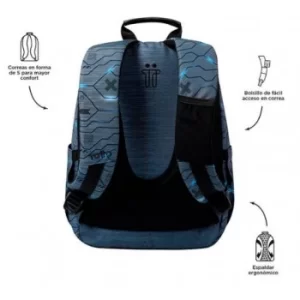 MOCHILA GOMMAS GRIS TOTTO 5