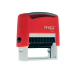 TIMBRE AUTOMATICO 18X48MM ROJO TINTA NEGRA TRAXX 1