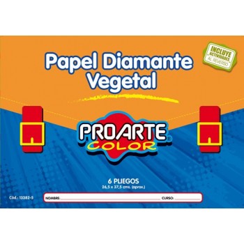 Papel Diamante 6 Hojas PROARTE