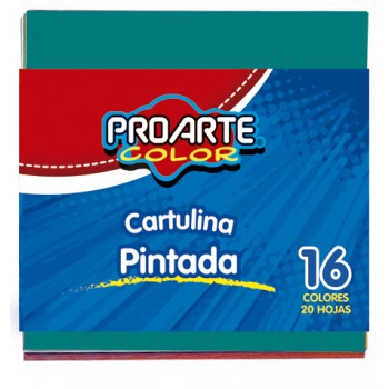Cartulina Pintada 20 Hojas PROARTE