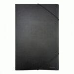 Carpeta con Elástico Negro LAVORO