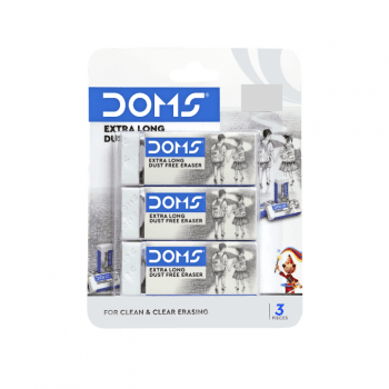 Goma de Borrar XL 3 Unidades DOMS