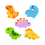 Goma de Borrar de Dinosaurios 12 Unidades ARTE TOP 2