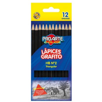 Lapis Grafito N°2 12 Unidades PROARTE