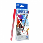 Lapis Pasta Rojo 12 Unidades DOMS