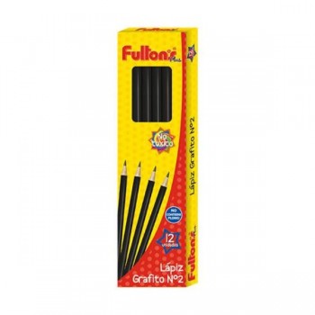 Lápiz Grafito N°2 12 Unidades FULTONS