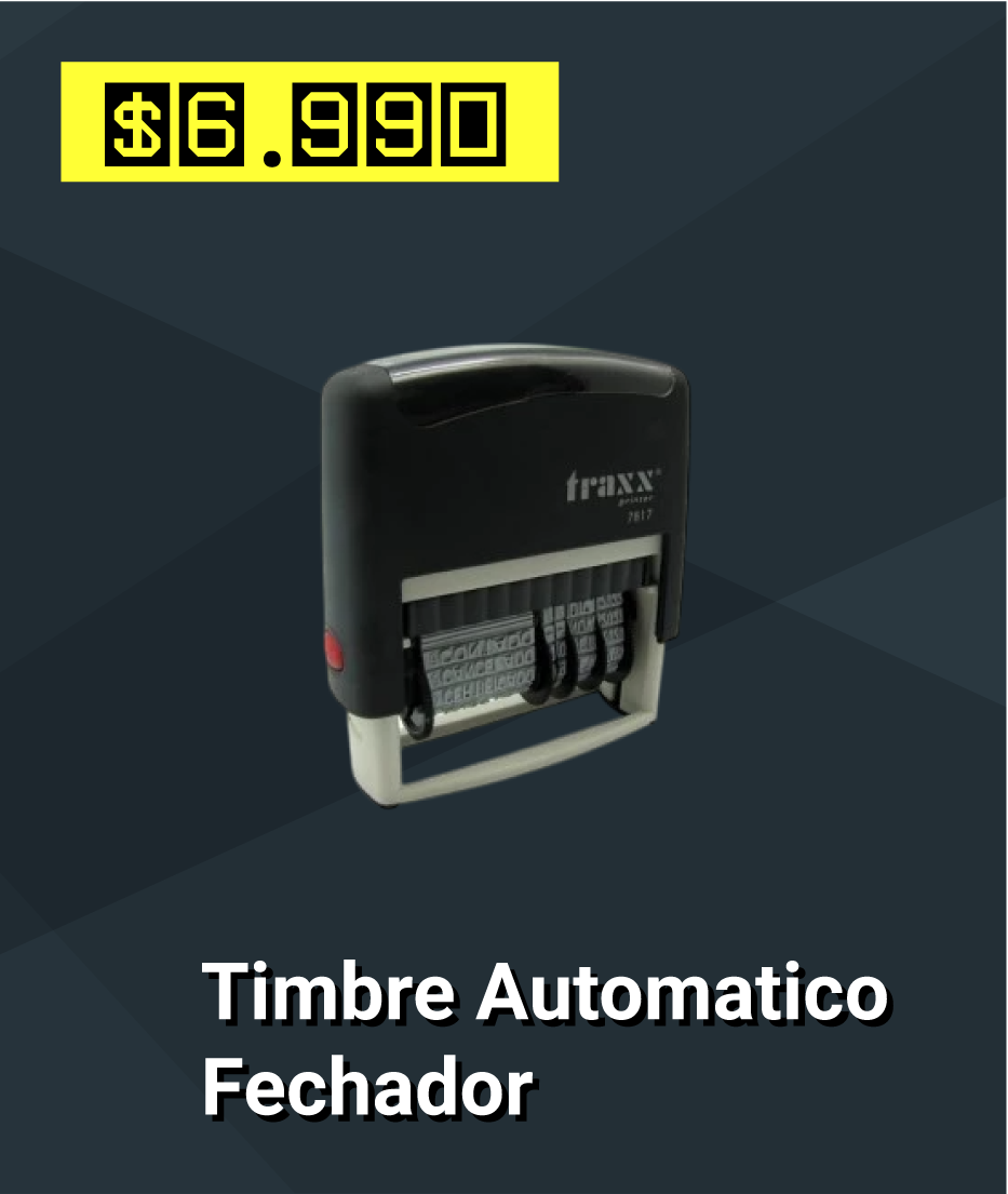 timbre fechadors articulos de oficina