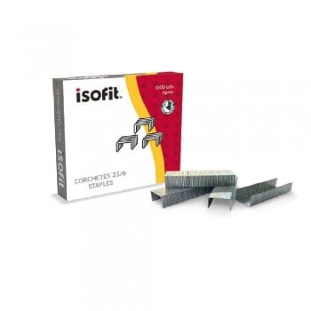 Corchetes 23/6 1000 Unidades Isofit