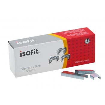 Corchetes 26/6 5000 Unidades Isofit
