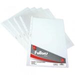 Funda Plástica Tamaño Oficio 10 Unidades Fultons