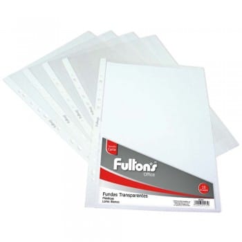 Funda plástica tamaño Carta 10 Unidades Fultons