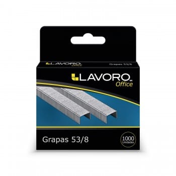 Grapas 53/8 1000 Unidades Lavoro