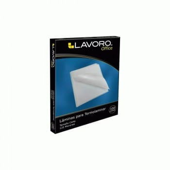 Lámina Termolaminar 125 Mic Carta 100 Unidades Lavoro