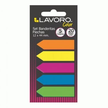 Set Banderitas Flechas 12x44mm Lavoro