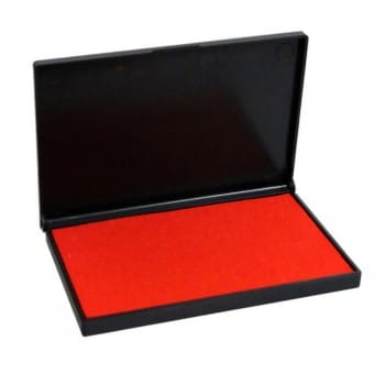 Tampón para Timbre 11x7cm Rojo Traxx