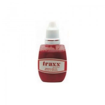 Tinta para Tampón y Almohadillas Rojo 28ml Traxx